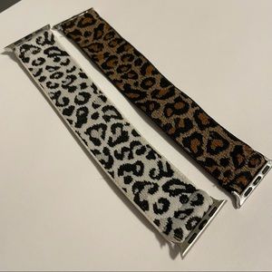 Apple Watch 38/40mm Leopard Print Nylon Bands